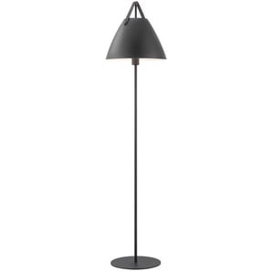 Nordlux Stehleuchte Strap , Schwarz , Metall , 153.7 cm , Lampen & Leuchten, Innenbeleuchtung, Stehlampen, Stehlampen