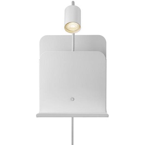 Nordlux Wandleuchte Roomi , Weiß , Metall , 24.8x28.2 cm , Lampen & Leuchten, Innenbeleuchtung, Spots & Strahler, Wandstrahler
