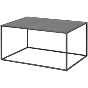 Norrwood Couchtisch Cascavel I Stahl Schwarz 90x40x60 cm (BxHxT)