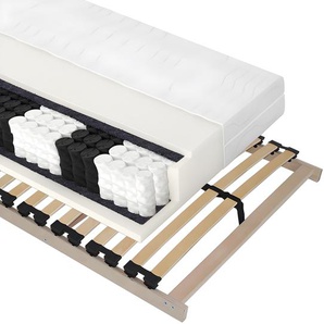 Ausa Sparset 90 x 200cm Braun/Weiß