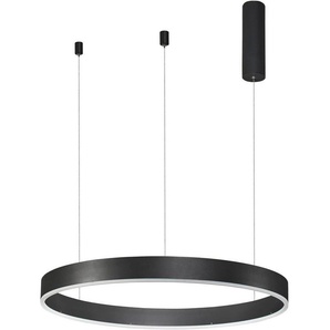 Nova Luce LED-Hängeleuchte MOTIF, dimmbar über Fernbedienung, LED fest integriert, Warmweiß, dimmbar, höhenverstellbar, Lichtfarbe verstellbar, Fernbedienung
