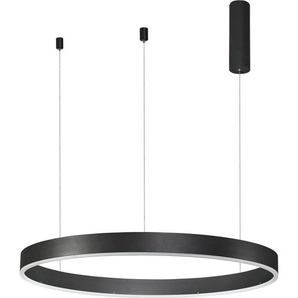 Nova Luce LED-Hängeleuchte MOTIF, dimmbar über Fernbedienung, LED fest integriert, Warmweiß, dimmbar, höhenverstellbar, Lichtfarbe verstellbar, Fernbedienung