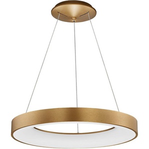 Nova Luce LED-Hängeleuchte RANDO THIN, LED fest integriert, Warmweiß