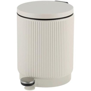 Novel Abfalleimer, Schwarz, Weiß, Edelstahl, Metall, Kunststoff, 5 L, Küchen, Küchenausstattung, Mülleimer