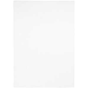 Novel Fellteppich Blana, Weiß, Textil, Uni, rechteckig, 80x150 cm, Oeko-Tex® Standard 100, Teppiche & Böden, Teppiche, Fellteppiche
