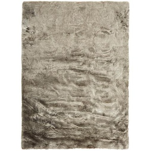 Novel Fellteppich , Taupe , Textil , Uni , rechteckig , 80 cm , Textiles Vertrauen - Oeko-Tex® , für Fußbodenheizung geeignet, pflegeleicht , Teppiche & Böden, Teppiche, Fellteppiche