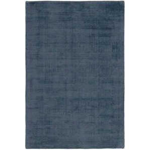 Novel Flachwebeteppich, Dunkelblau, Textil, Farbverlauf, rechteckig, 120 cm, für Fußbodenheizung geeignet, Teppiche & Böden, Teppiche, Moderne Teppiche