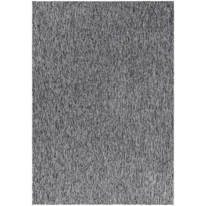 Novel Flachwebeteppich Nizza 1800 Grau, Grau, Textil, Uni, rechteckig, 200 cm, Oeko-Tex® Standard 100, für Fußbodenheizung geeignet, schmutzabweisend, Hausstauballergiker lichtunempfindlich, antistatisch, waschbar, pflegeleicht, strapazierfähig, leicht