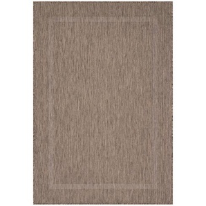 Novel Flachwebeteppich Relax, Braun, Textil, Abstraktes, rechteckig, 160 cm, Oeko-Tex® Standard 100, pflegeleicht, Teppiche & Böden, Teppiche, Moderne Teppiche