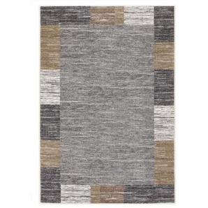Novel Webteppich, Grau, Textil, rechteckig, 240x340 cm, in verschiedenen Größen erhältlich, Teppiche & Böden, Teppiche, Moderne Teppiche