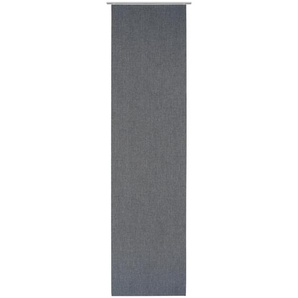 Novel Flächenvorhang Blackout, Dunkelgrau, Textil, Uni, 60x255 cm, ISO 9001, Oeko-Tex® Standard 100, beschichtet, Wohntextilien, Gardinen & Vorhänge,