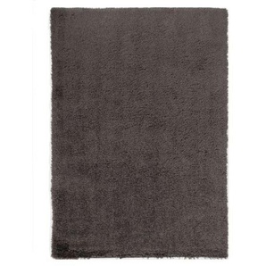 Novel Hochflorteppich , Dunkelbraun , Textil , Uni , rechteckig , 200 cm , in verschiedenen Größen erhältlich , Teppiche & Böden, Teppiche, Hochflorteppiche & Shaggys