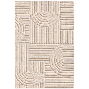 Novel Hochflorteppich Art, Creme, Textil, Boho, rechteckig, 60x110 cm, Oeko-Tex® Standard 100, pflegeleicht, Teppiche & Böden, Teppiche,