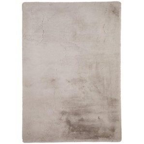 Novel Hochflorteppich, Braun, Taupe, Textil, rechteckig, 130x190 cm, Oeko-Tex® Standard 100, für Fußbodenheizung geeignet, Teppiche & Böden, Teppiche,