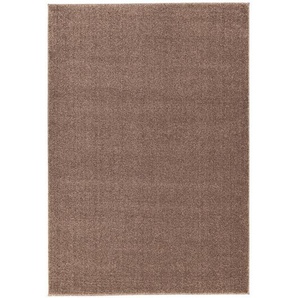 Novel Hochflorteppich, Braun, Textil, rechteckig, 160x230 cm, für Fußbodenheizung geeignet, Teppiche & Böden, Teppiche, Hochflorteppiche & Shaggys