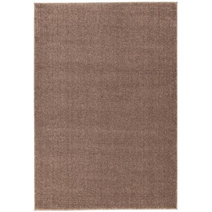 Novel Hochflorteppich, Braun, Textil, rechteckig, 200x290 cm, für Fußbodenheizung geeignet, Teppiche & Böden, Teppiche, Hochflorteppiche & Shaggys