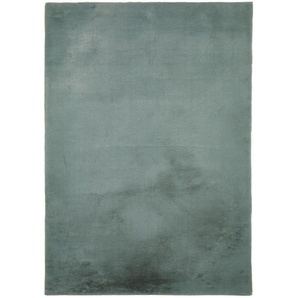 Novel Hochflorteppich, Grün, Textil, rechteckig, 70x130 cm, Oeko-Tex® Standard 100, für Fußbodenheizung geeignet, Teppiche & Böden, Teppiche, Hochflorteppiche & Shaggys