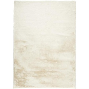 Novel Hochflorteppich Lima , Beige , Textil , Uni , rechteckig , 160 cm , in verschiedenen Größen erhältlich , Teppiche & Böden, Teppiche, Hochflorteppiche & Shaggys