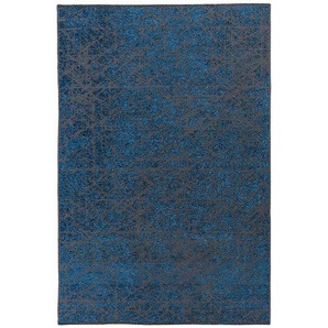 Novel In-, Blau, Textil, Abstraktes, rechteckig, 150 cm, Global Recycled Standard (Grs), für Fußbodenheizung geeignet, lichtunempfindlich, waschbar, pflegeleicht, leicht zusammenrollbar, rutschfeste Unterfläche, Teppiche & Böden, Teppiche, Moderne