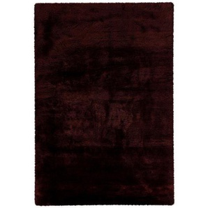 Novel Kunstfell, Bordeaux, Textil, rechteckig, 160x230 cm, Oeko-Tex® Standard 100, für Fußbodenheizung geeignet, Teppiche & Böden, Teppiche, Fellteppiche
