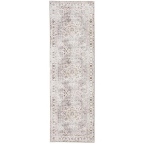 Novel Läufer, Beige, Textil, Küche, rechteckig, 80x250 cm, in verschiedenen Größen erhältlich, waschbar, pflegeleicht, leicht zusammenrollbar,