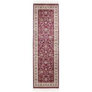 Novel Läufer, Creme, Rot, Hellbraun, Textil, orientalisch, rechteckig, 80 cm, für Fußbodenheizung geeignet, lichtunempfindlich, strapazierfähig, vegan, Teppiche & Böden, Teppiche, Teppichläufer