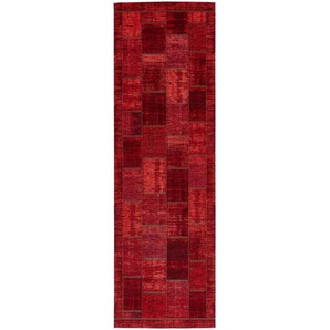 Novel Läufer, Dunkelrot, Textil, Vintage, rechteckig, 68x220 cm, Teppiche & Böden, Teppiche, Teppichläufer