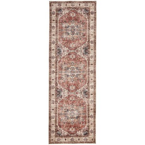 Novel Läufer, Mehrfarbig, Beige, Textil, Tier, rechteckig, 80x250 cm, Bsci, Oeko-Tex® Standard 100, für Fußbodenheizung geeignet, waschbar, Teppiche &