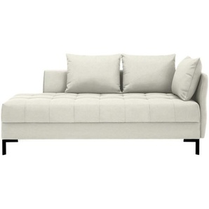 Novel Liege , Natur , Textil , Uni , 2-Sitzer , 209x96x89 cm , Stoffauswahl, Bettfunktion erhältlich , Wohnzimmer, Sessel, Relaxliegen