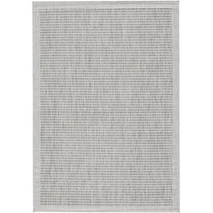 Novel Outdoorteppich Giza, Grau, Textil, Uni, rechteckig, 120x170 cm, Oeko-Tex® Standard 100, pflegeleicht, Teppiche & Böden, Teppiche, Outdoorteppiche