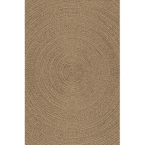 Novel Outdoorteppich Kansas, Natur, Textil, Struktur, rechteckig, 120x170 cm, Bsci, für Fußbodenheizung geeignet, Teppiche & Böden, Teppiche, Outdoorteppiche