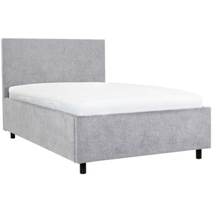 Novel Polsterbett , Zink , Textil , Kiefer , massiv , 120x200 cm , Stoffauswahl, in verschiedenen Größen erhältlich , Schlafzimmer, Betten, Polsterbetten