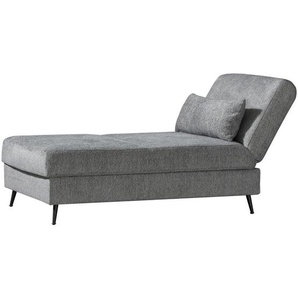Novel Récamiere Marla, Grau, Beige, Textil, Füllung: Schaumstoff, 205x90x92 cm, Stoffauswahl, Liegefunktion, Schlafen auf Sitzhöhe, Wohnzimmer, Sofas & Couches, Sofas, Recamieren