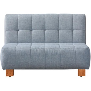 Novel Schlafsofa, Hellblau, Textil, Eiche, Uni, 2-Sitzer, 125x92x102 cm, Fußauswahl, Stoffauswahl, Kinder- & Jugendzimmer, Jugendmöbel, Jugendsofas