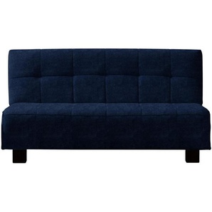 Novel Schlafsofa Juice , Dunkelblau , Textil , Uni , 2-Sitzer , 165x92x102 cm , Stoffauswahl, Schlafen auf Sitzhöhe , Kinder & Jugendmöbel, Jugendmöbel, Jugendsofas