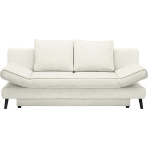 Novel Schlafsofa Sidney, Natur, Textil, Uni, Füllung: Schaumstoff, 200x85x90 cm, Stoffauswahl, Wohnzimmer, Sofas & Couches, Schlafsofas, Schlafsofas