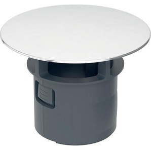 Novel Ventilabdeckung, Schwarz, Chrom, Kunststoff, 6.4x2x6.4 cm, Goldenes M, Badezimmer, Waschbecken & Armaturen, Waschbecken