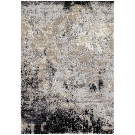 Novel Vintage-Teppich Juwel Awara , Hellgrau , Textil , Abstraktes , rechteckig , 200 cm , Teppiche & Böden, Teppiche, Vintage-Teppiche