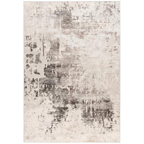Novel Vintage-Teppich, Grau, Textil, Abstraktes, rechteckig, 120x170 cm, für Fußbodenheizung geeignet, Teppiche & Böden, Teppiche, Vintage-Teppiche