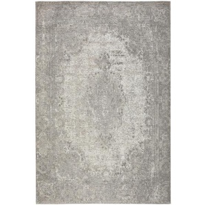 Novel Vintage-Teppich , Silber , Textil , rechteckig , 155 cm , Teppiche & Böden, Teppiche, Vintage-Teppiche