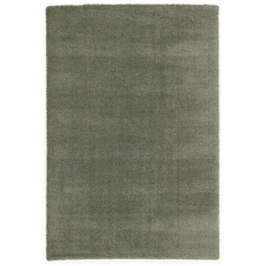 Novel Webteppich, Olivgrün, Textil, Uni, rechteckig, 120x170 cm, in verschiedenen Größen erhältlich, Teppiche & Böden, Teppiche, Moderne Teppiche