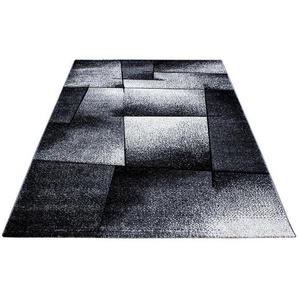 Novel Webteppich Hawaii 1710, Grau, Textil, Abstraktes, rechteckig, 160 cm, Oeko-Tex® Standard 100, für Fußbodenheizung geeignet, schmutzabweisend, Hausstauballergiker lichtunempfindlich, antistatisch, pflegeleicht, strapazierfähig, leicht