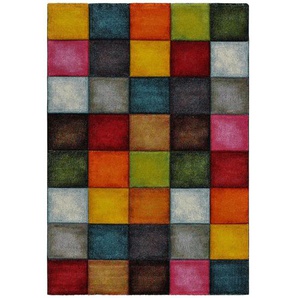 Novel Webteppich Belis, Mehrfarbig, Textil, Uni, rechteckig, 80x150 cm, ISO 9001, Bsci, Oeko-Tex® Standard 100, für Fußbodenheizung geeignet, in