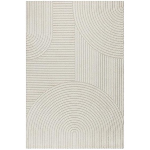 Novel Webteppich Elio, Creme, Beige, Textil, Boho, rechteckig, 80x150 cm, Bsci, für Fußbodenheizung geeignet, Teppiche & Böden, Teppiche, Moderne