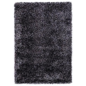 Novel Webteppich , Grau, Schwarz , Textil , Uni , rechteckig , 200 cm , in verschiedenen Größen erhältlich , Teppiche & Böden, Teppiche, Moderne Teppiche