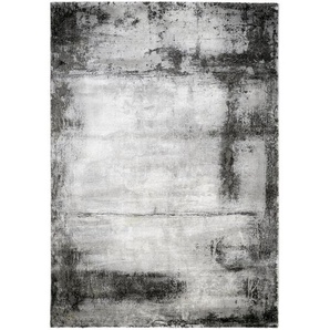 Novel Webteppich Fiorentina, Grau, Textil, Abstraktes, rechteckig, 133 cm, ISO 9001, Bsci, Oeko-Tex® Standard 100, strapazierfähig, Teppiche & Böden, Teppiche, Moderne Teppiche