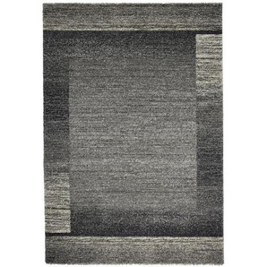 Novel Webteppich, Grau, Textil, Bordüre, rechteckig, 240 cm, Textiles Vertrauen - Oeko-Tex®, für Fußbodenheizung geeignet, schmutzabweisend, Hausstauballergiker Fasern thermofixiert (heatset), Teppiche & Böden, Teppiche, Moderne Teppiche