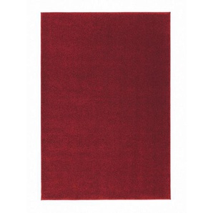 Novel Webteppich, Rot, Textil, rechteckig, 160x230 cm, für Fußbodenheizung geeignet, Teppiche & Böden, Teppiche, Hochflorteppiche & Shaggys