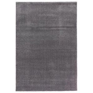 Novel Webteppich, Silber, Textil, rechteckig, 160x230 cm, für Fußbodenheizung geeignet, Teppiche & Böden, Teppiche, Moderne Teppiche