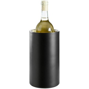 Novel Weinkühler, Schwarz, Edelstahl, Metall, 1,5 L, 20 cm, Lfgb, doppelwandig, Essen & Trinken, Barausstattung